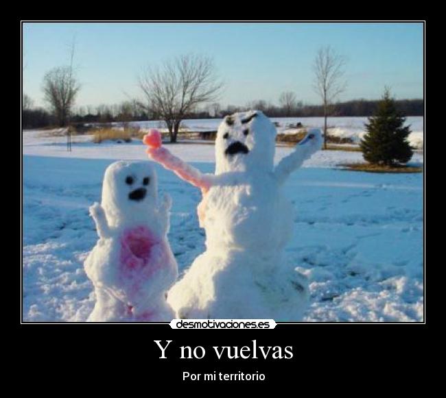 Y no vuelvas - 