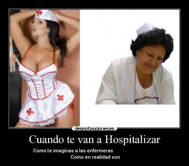 Cuando te van a Hospitalizar - 