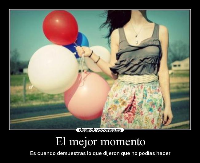El mejor momento - 