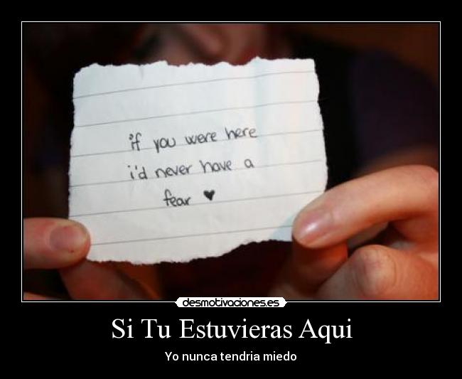 Si Tu Estuvieras Aqui -