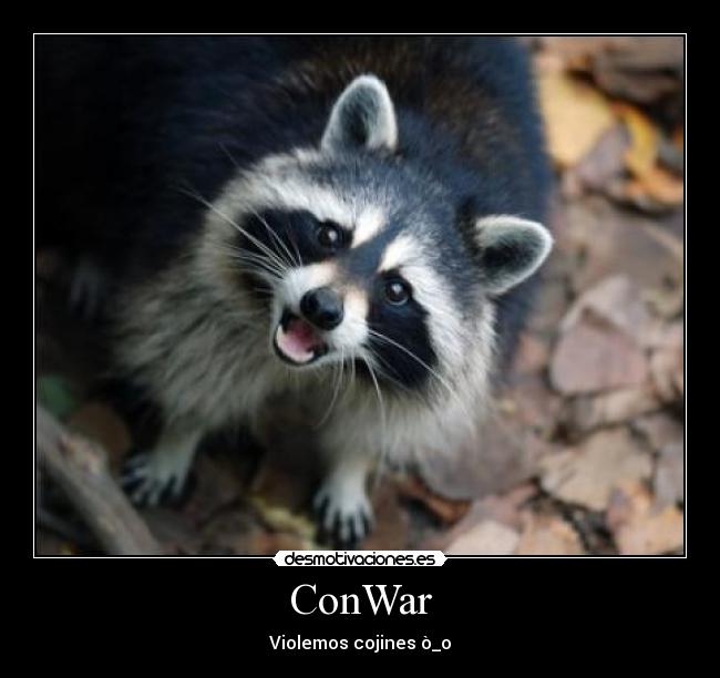 ConWar - Violemos cojines ò_o