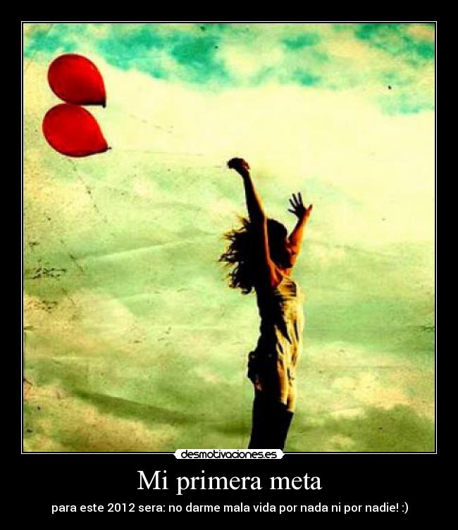 Mi primera meta -