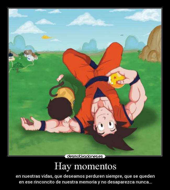 carteles songohanda goku dragonball gransaiyaman desmotivaciones