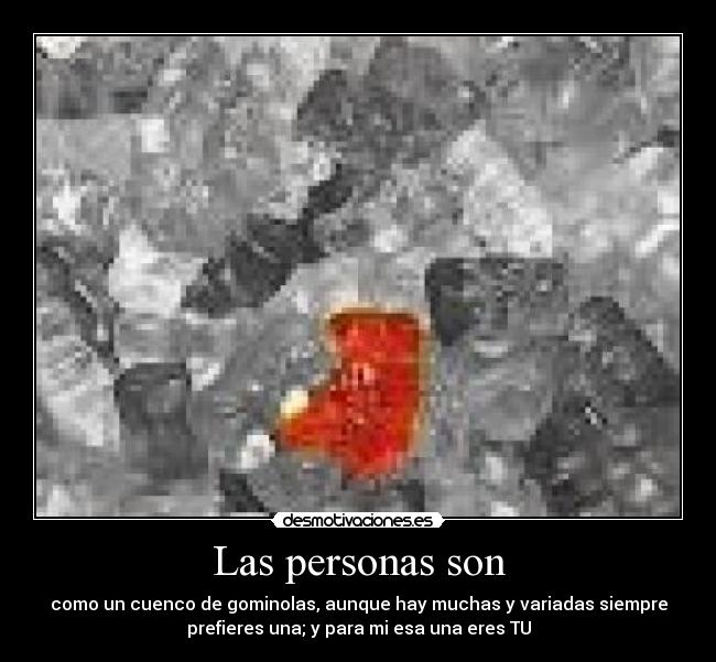 Las personas son - 