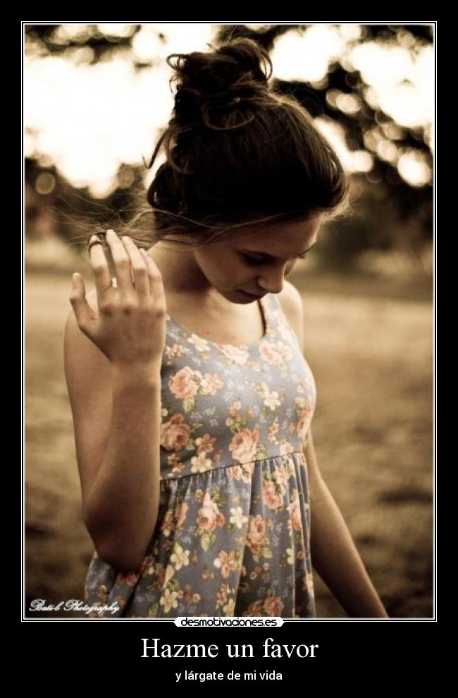 Hazme un favor -