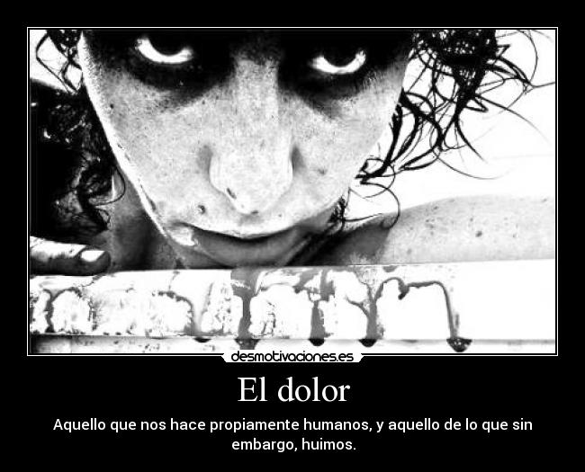 El dolor - 