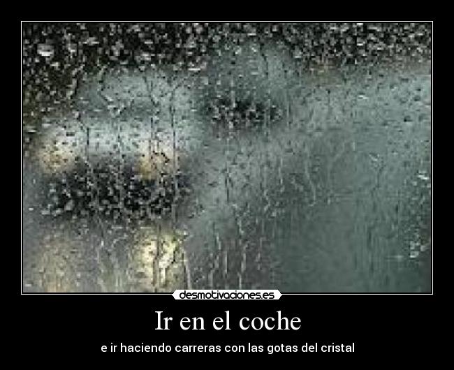 Ir en el coche -