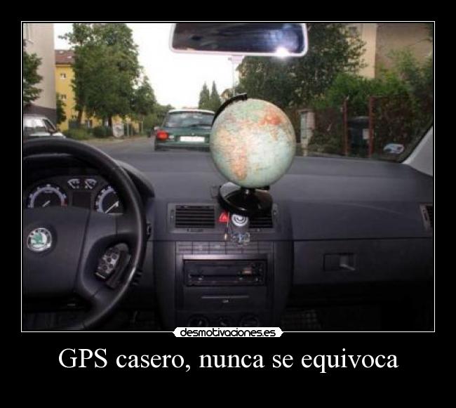 GPS casero, nunca se equivoca - 