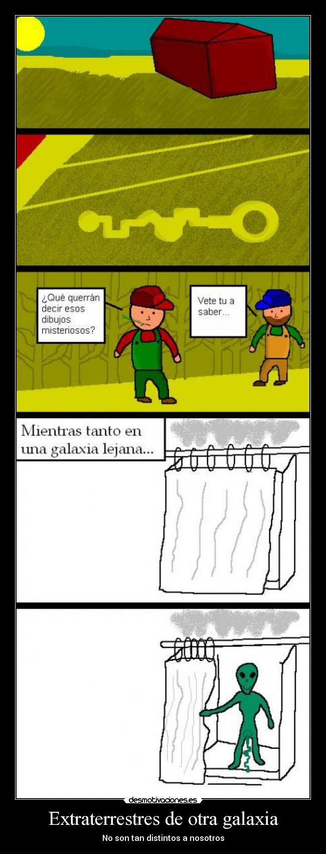 Extraterrestres de otra galaxia - No son tan distintos a nosotros