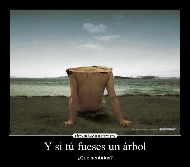 Y si tú fueses un árbol -