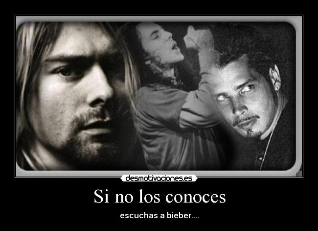 Si no los conoces -