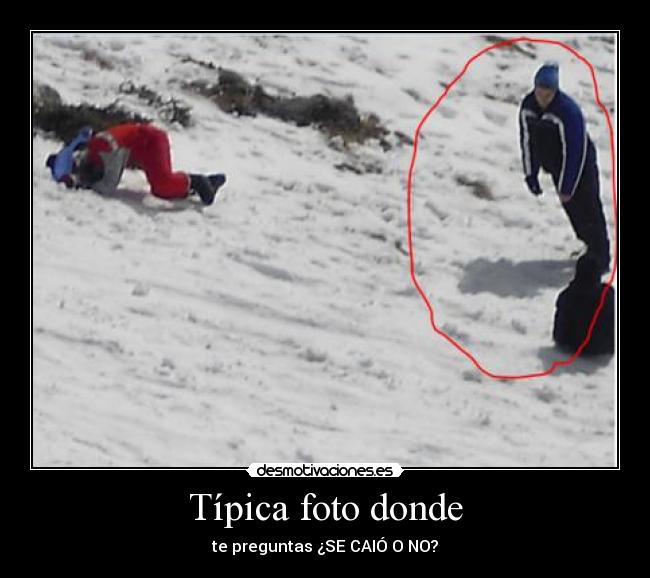 Típica foto donde -