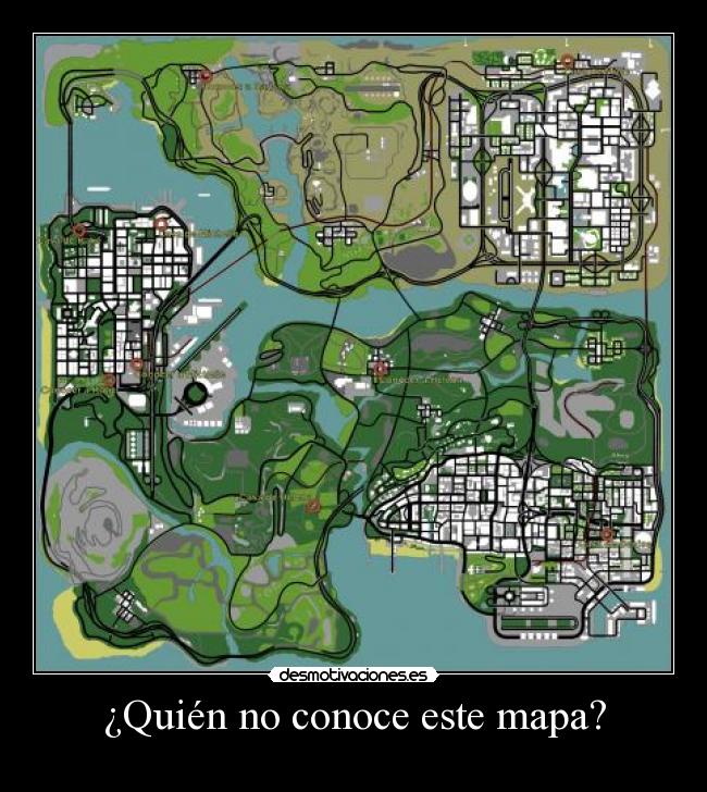 ¿Quién no conoce este mapa? - 