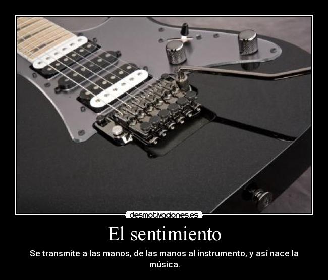 El sentimiento -