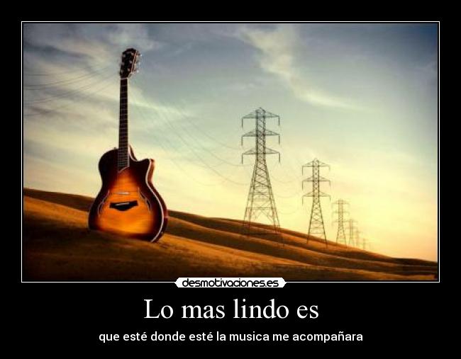 Lo mas lindo es -
