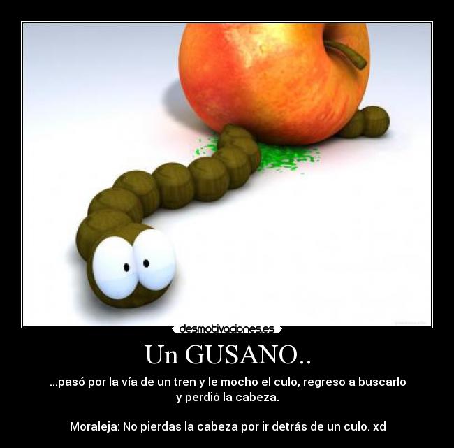 Un GUSANO.. - 