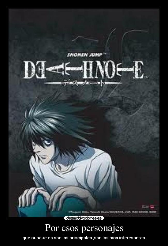 Por esos personajes -
