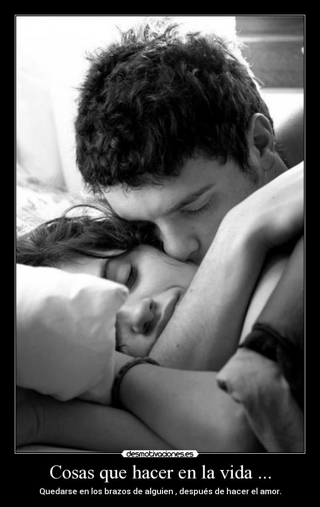 Cosas que hacer en la vida ... -