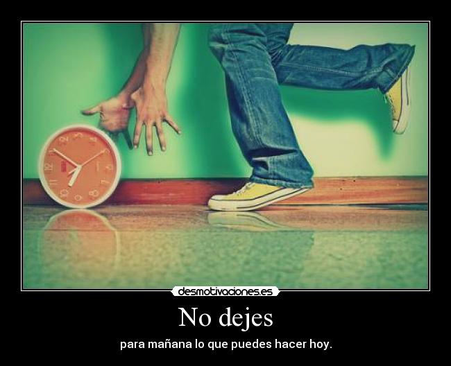 No dejes - 