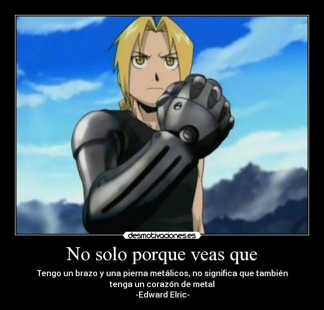 No solo porque veas que - 