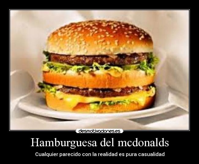 Hamburguesa del mcdonalds -