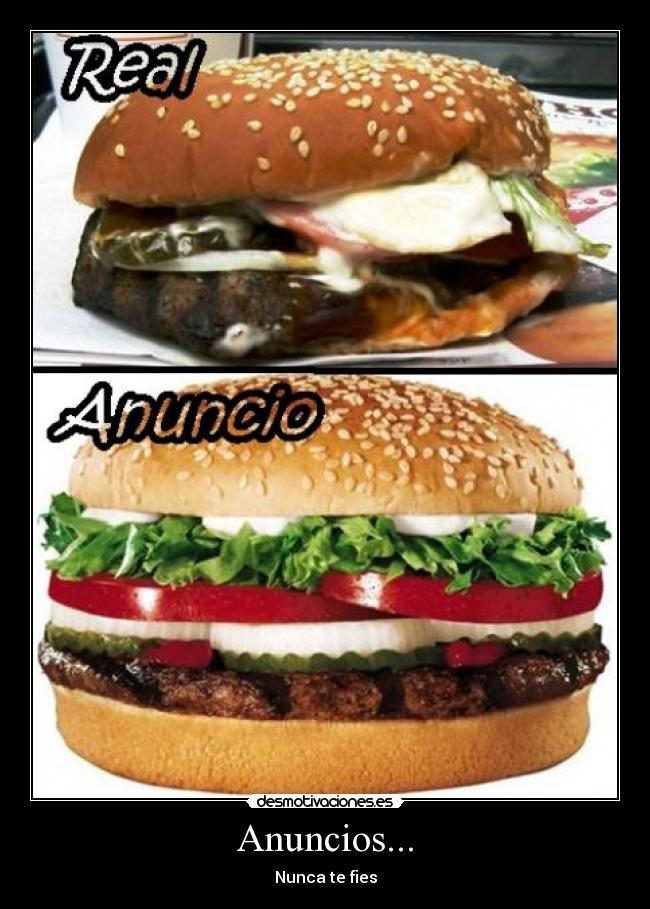 Anuncios... - Nunca te fies