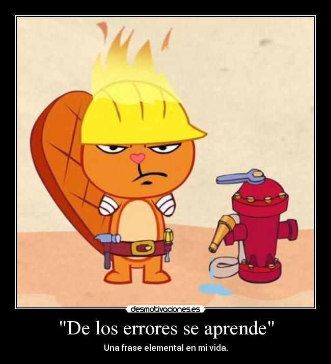 carteles los errores aprende desmotivaciones