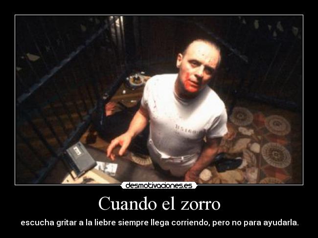 carteles hannibal lecter desmotivaciones