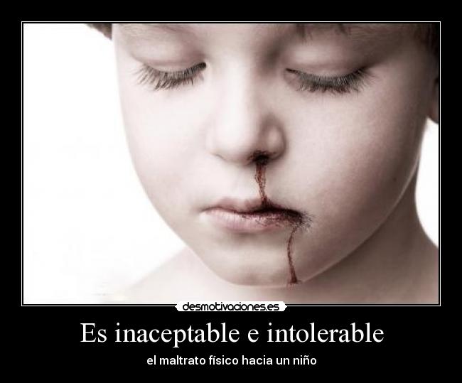 carteles maltrato fisico desmotivaciones