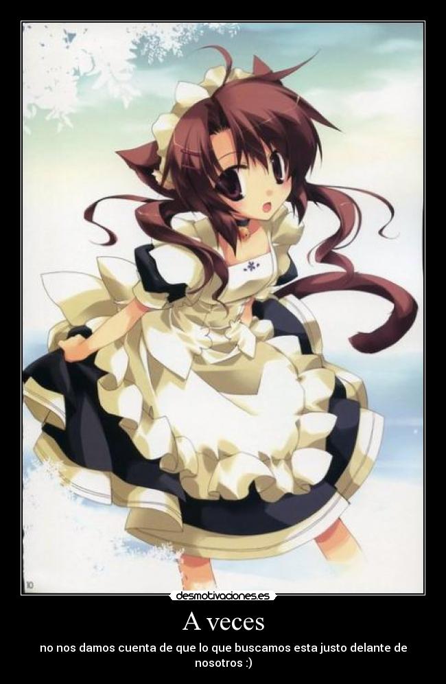A veces -