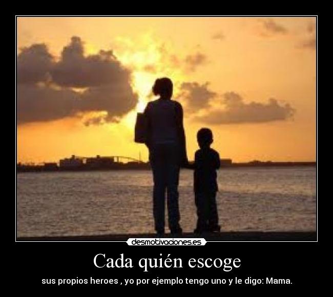 Cada quién escoge -