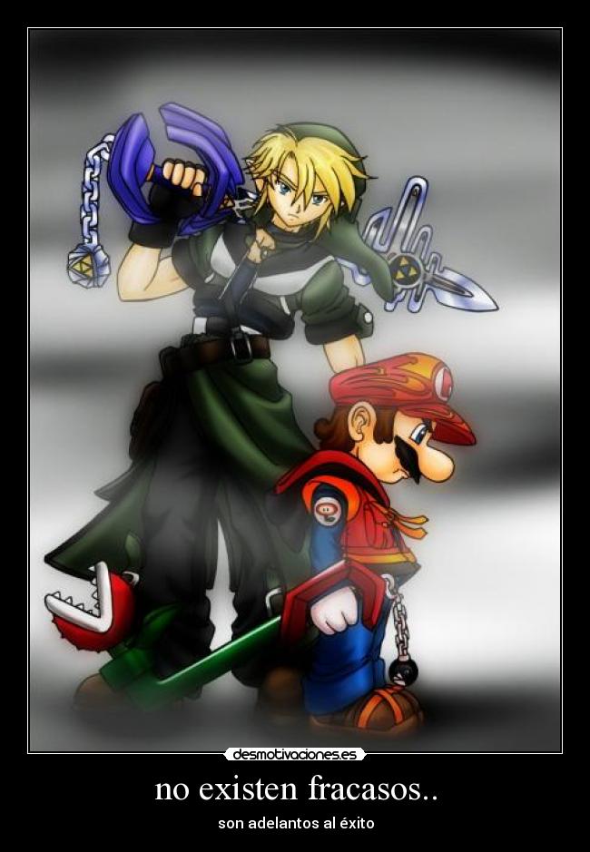 no existen fracasos.. - son adelantos al éxito