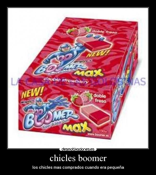 chicles boomer - 