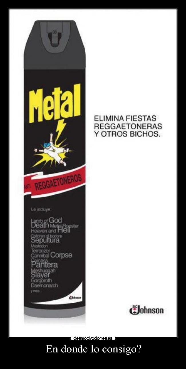 En donde lo consigo? - 