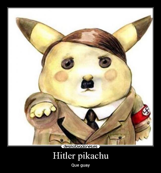 Hitler pikachu - 