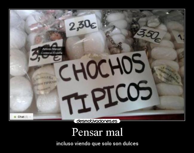 Pensar mal -