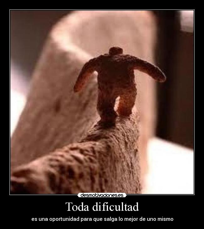 Toda dificultad -