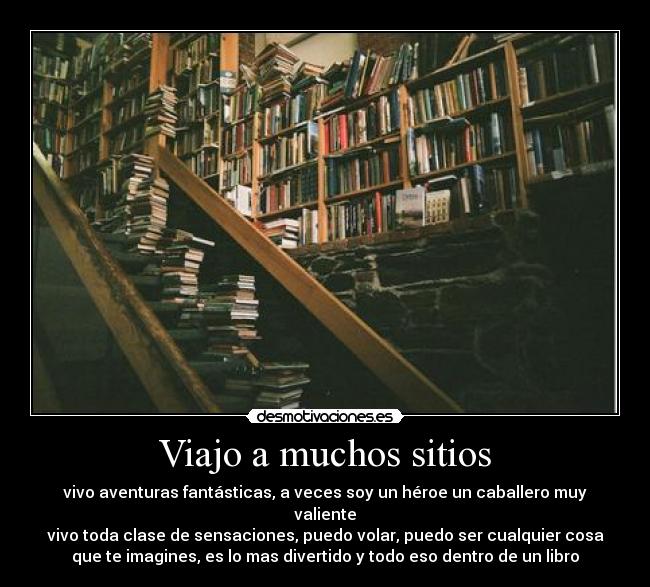 Viajo a muchos sitios - 