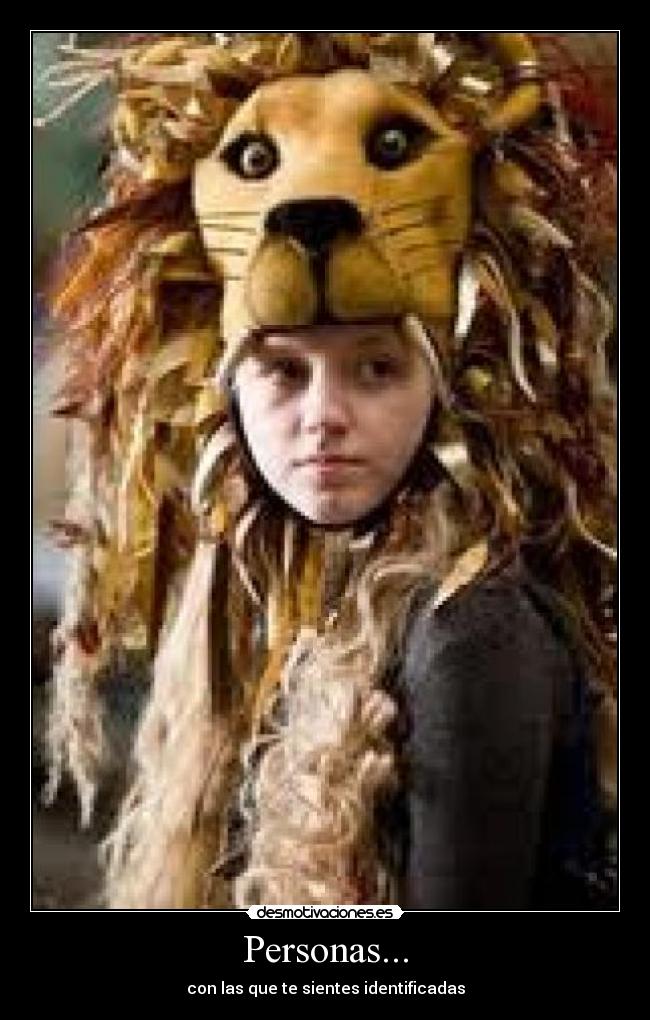 Personas... - con las que te sientes identificadas