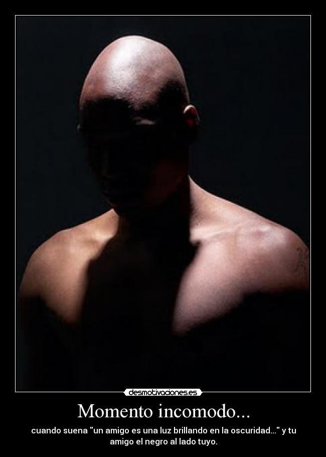 Momento incomodo... -