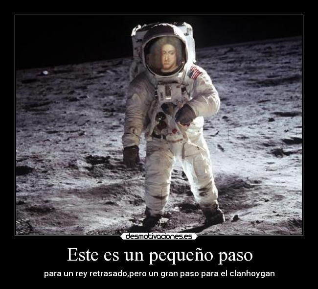 Este es un pequeño paso -