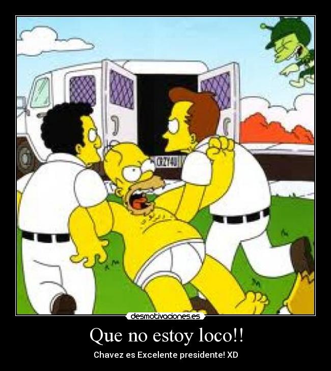 Que no estoy loco!! - Chavez es Excelente presidente! XD