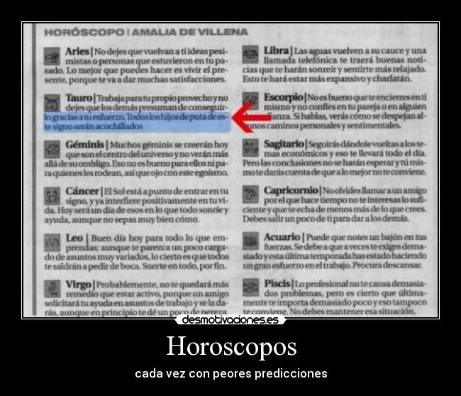 Horoscopos - 