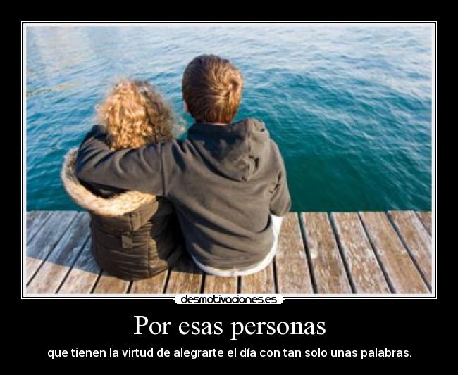 Por esas personas - 