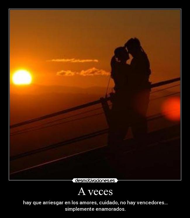 A veces -