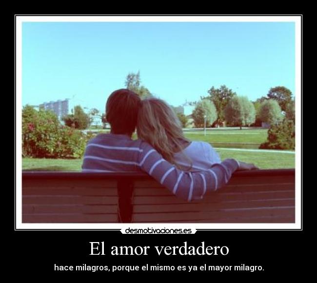 El amor verdadero -