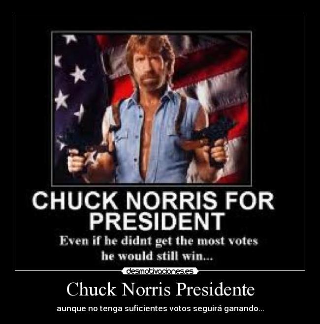 Chuck Norris Presidente -