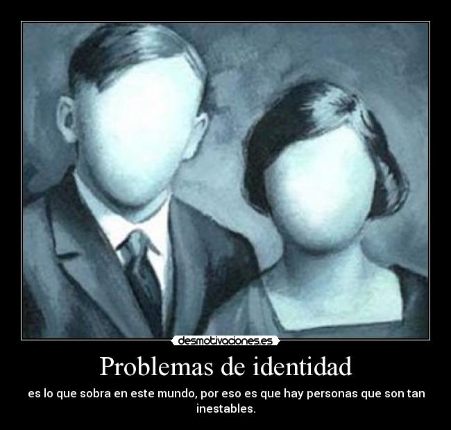 Problemas de identidad -