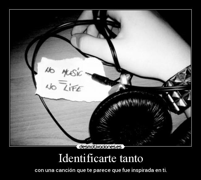 Identificarte tanto - 