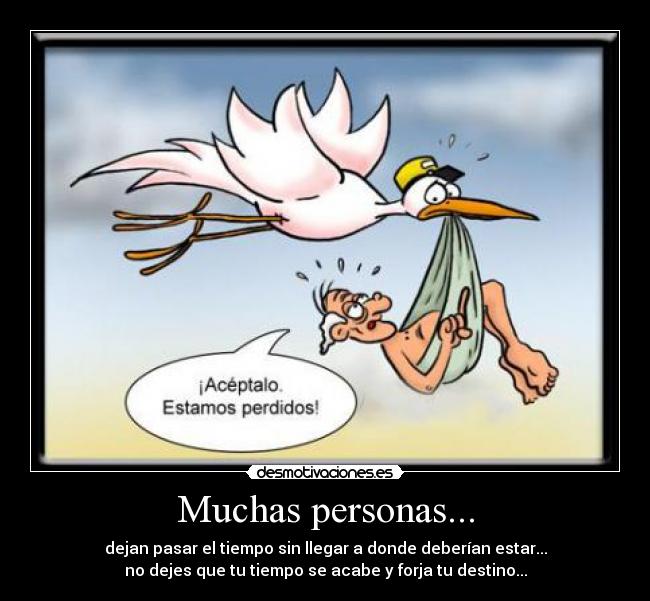 Muchas personas... -